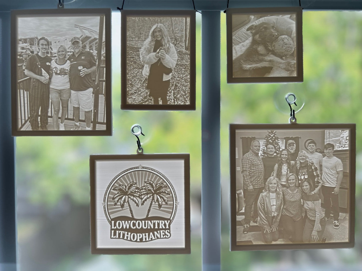 Hanging Lithophanes