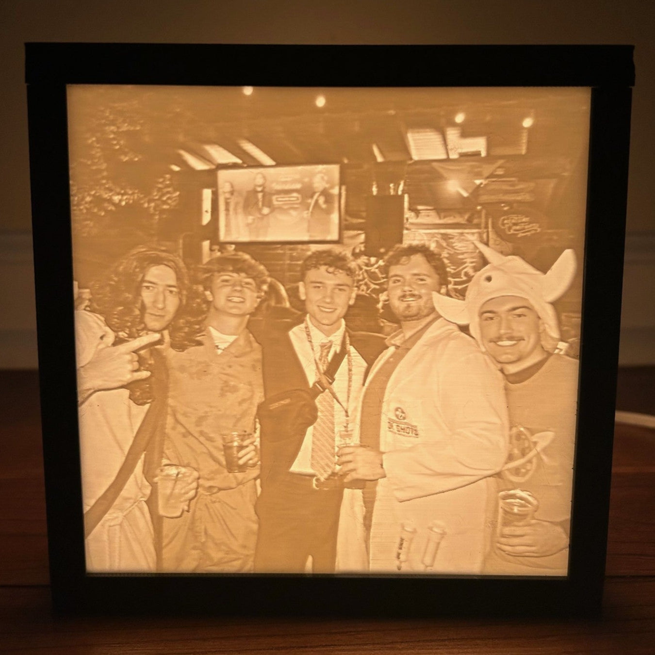 Personalized Lithophane Box - Large