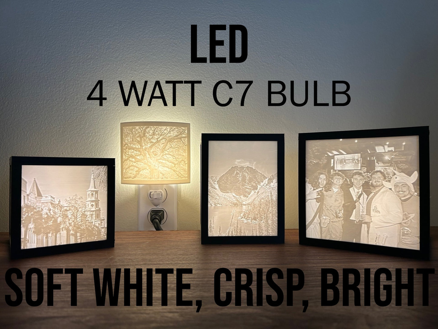 Personalized Lithophane Box - Large